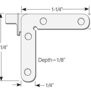 TILT KEY<br>NYLON<br> NON HANDED<br>20 PACK #3732