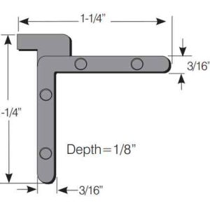 TILT KEY<br>DIE CAST<br> NON HANDED<br>10 PACK #3741