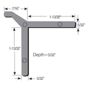 TILT KEY<br>DIE CAST<br> NON HANDED<br>10 PACK #3743