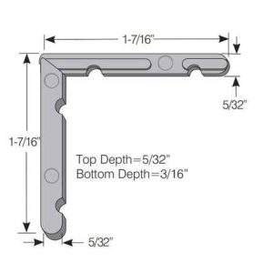 CORNER KEY<br>DIE CAST<br>HANDED