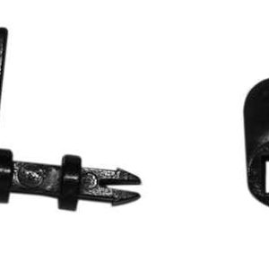 TURN BUTTON<br>NYLON<br>BLACK